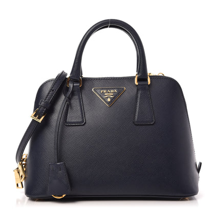 Prada Saffiano Lux Small Promenade Tote Baltico 1 of 10