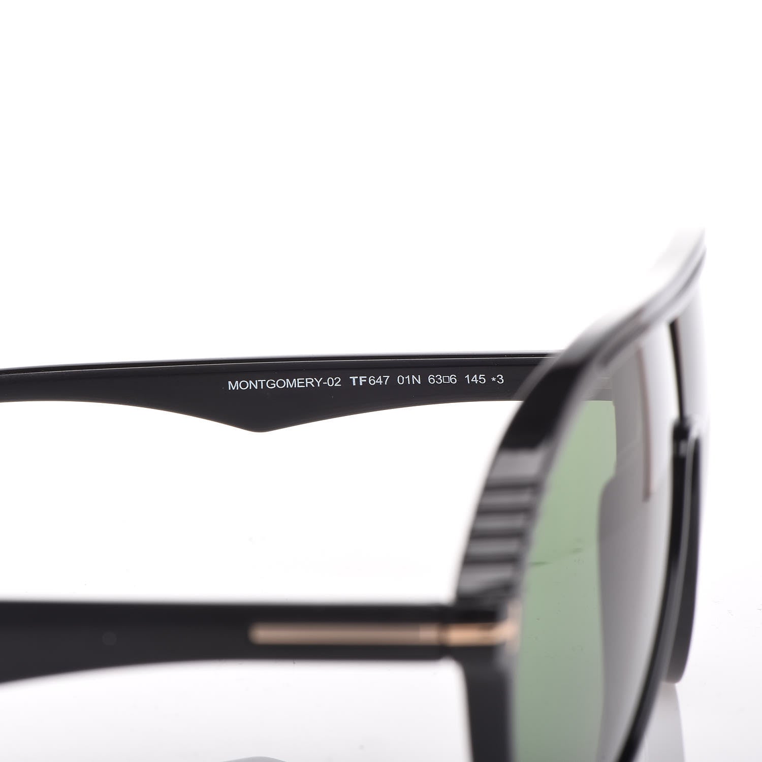 Tom Ford Montgomery Sunglasses TF647 Black 6 of 6