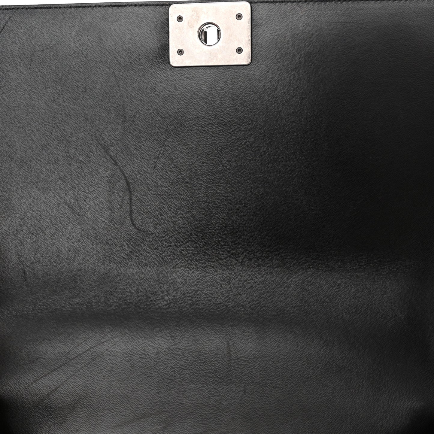 Lambskin Quilted New Medium Boy Flap Black