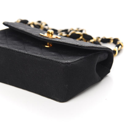 Chanel Jersey Quilted Mini Square Flap Black 10 of 11
