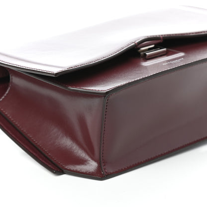 Givenchy Calfskin Medium Bow Cut Shoulder Bag Burgundy 7 of 8