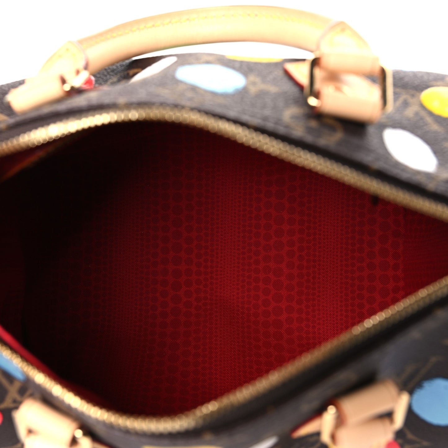 LV X YK Monogram Speedy Bandouliere 25 Multicolor