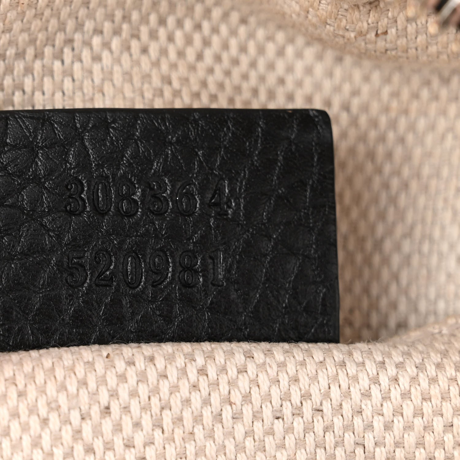 Gucci Pebbled Calfskin Small Soho Disco Bag Black 7 of 10