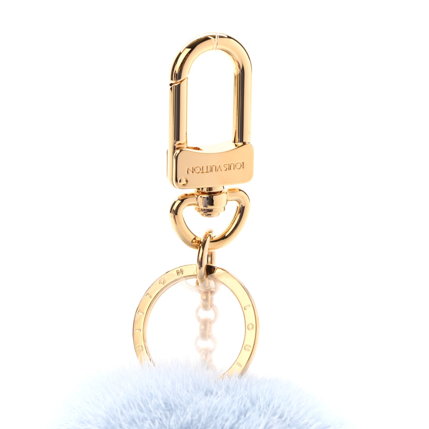 Mink Fur Fun Fair Big Wheel Bag Charm Key Holder