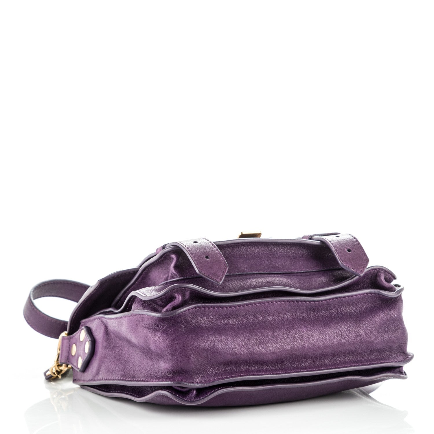 Proenza Schouler Lambskin PS1 Mini Pouch Messenger Bag Veruca Salt 4 of 9