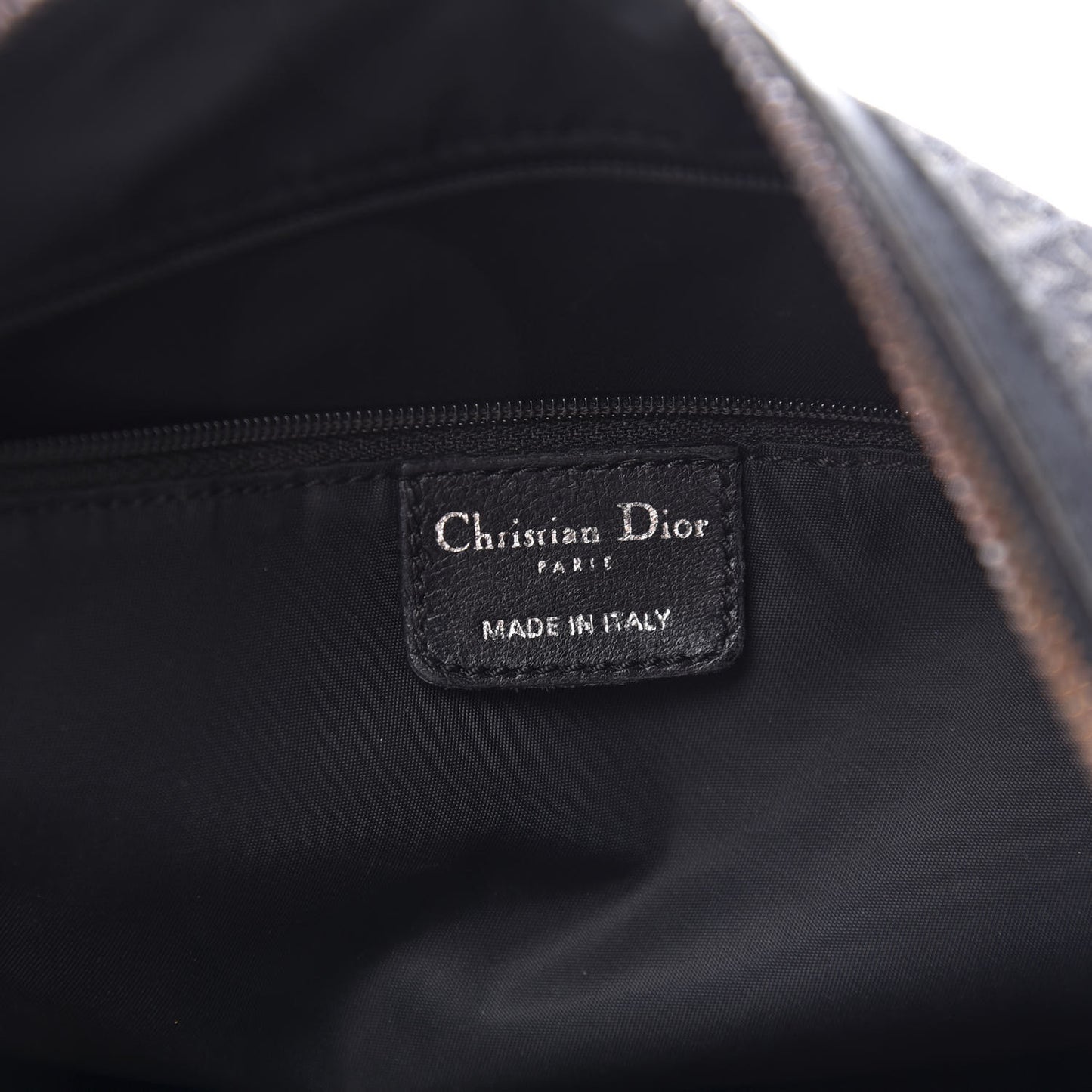 Monogram Buckle Hobo Black