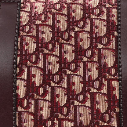 Christian Dior Oblique Boston Bag Bordeaux 8 of 10
