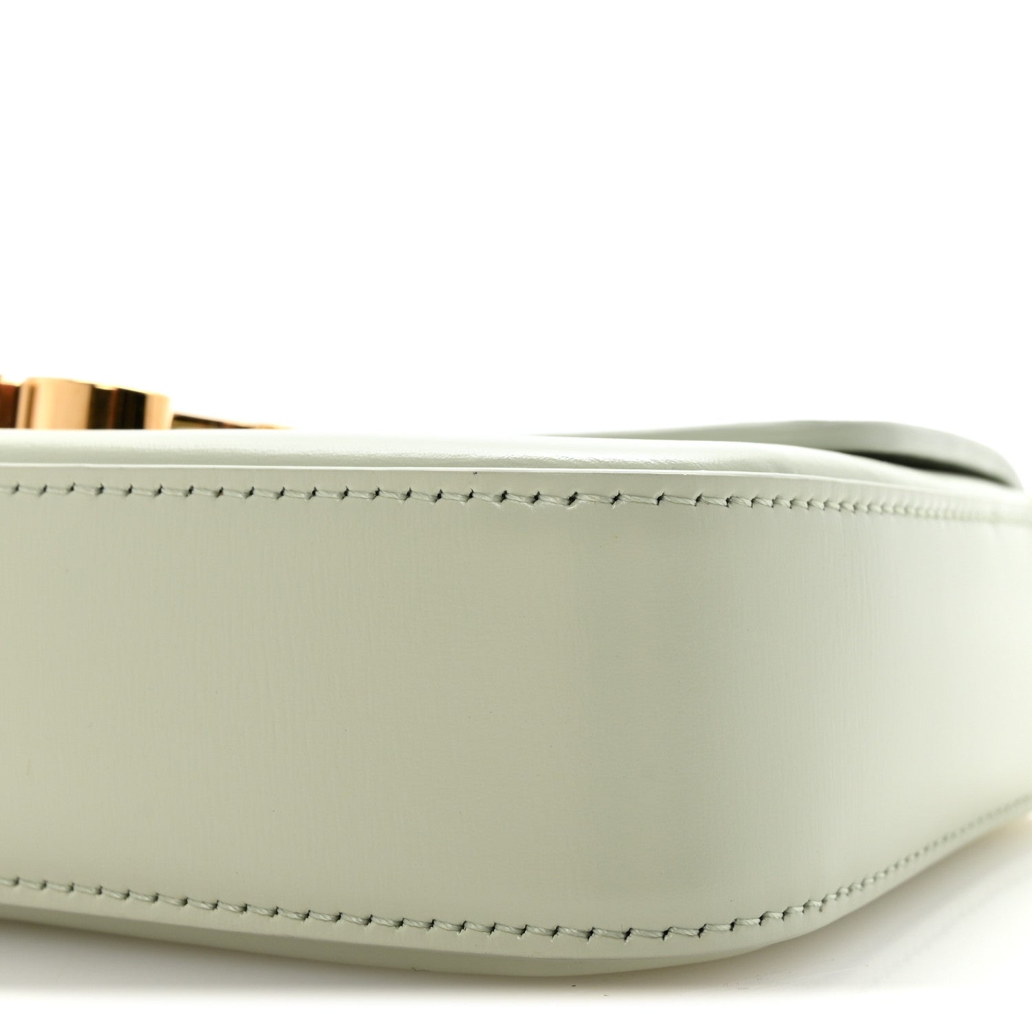 Celine Shiny Calfskin Triomphe Chain Shoulder Bag Jade 10 of 10