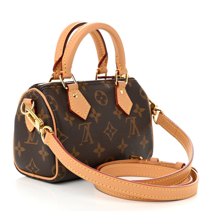 Louis Vuitton Monogram Nano Speedy Bandouliere 3 of 11