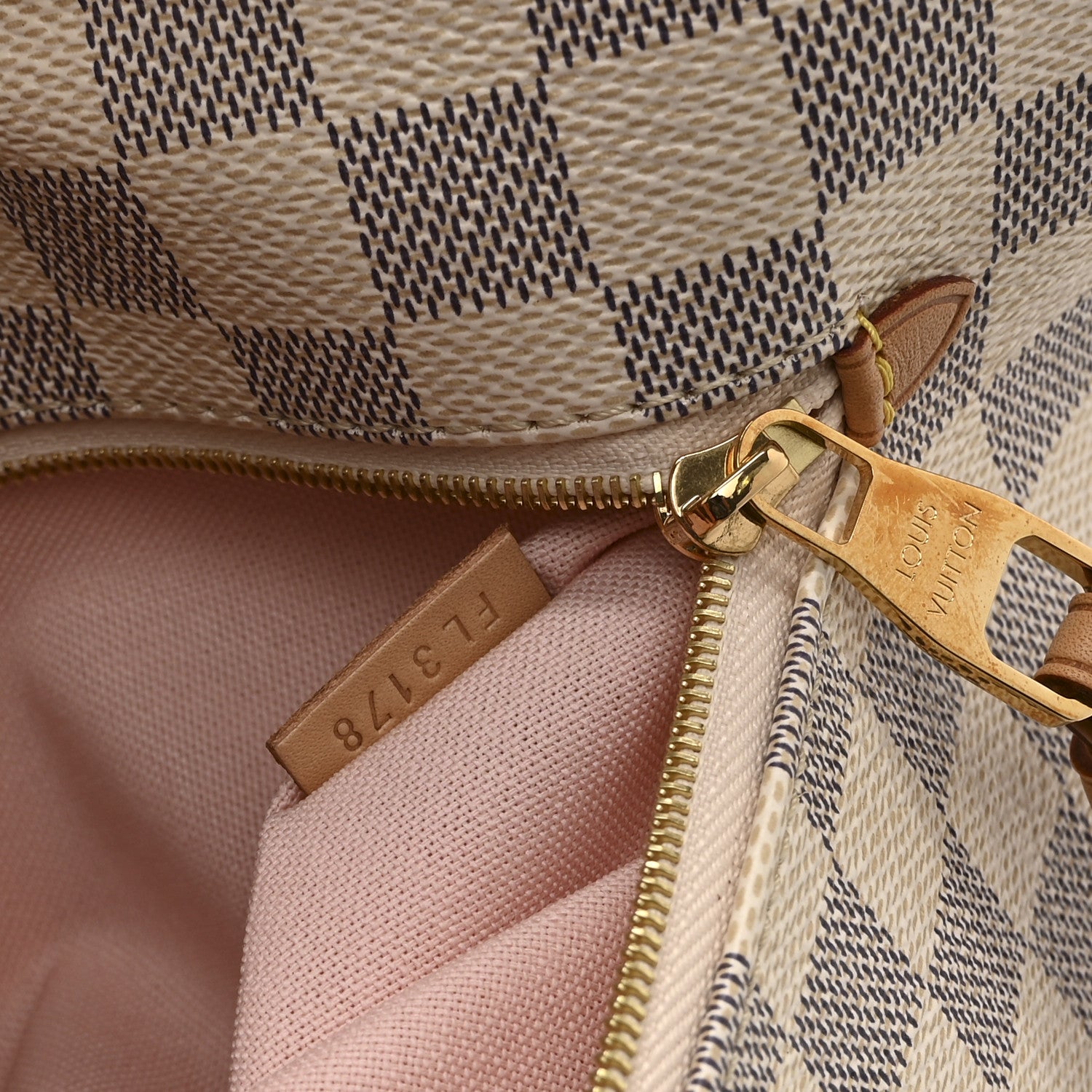 Louis Vuitton Damier Azur Iena MM 7 of 10