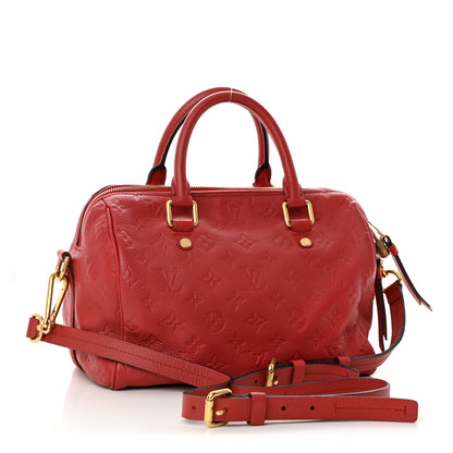 Louis Vuitton Empreinte Speedy Bandouliere 25 Cherry 3 of 16
