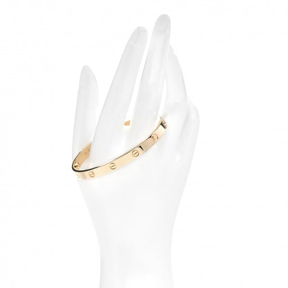 Cartier 18K Yellow Gold LOVE Bracelet 19 2 of 5