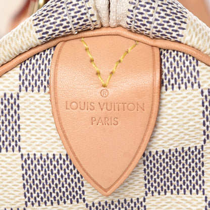 Louis Vuitton Damier Azur Speedy 30 5 of 12