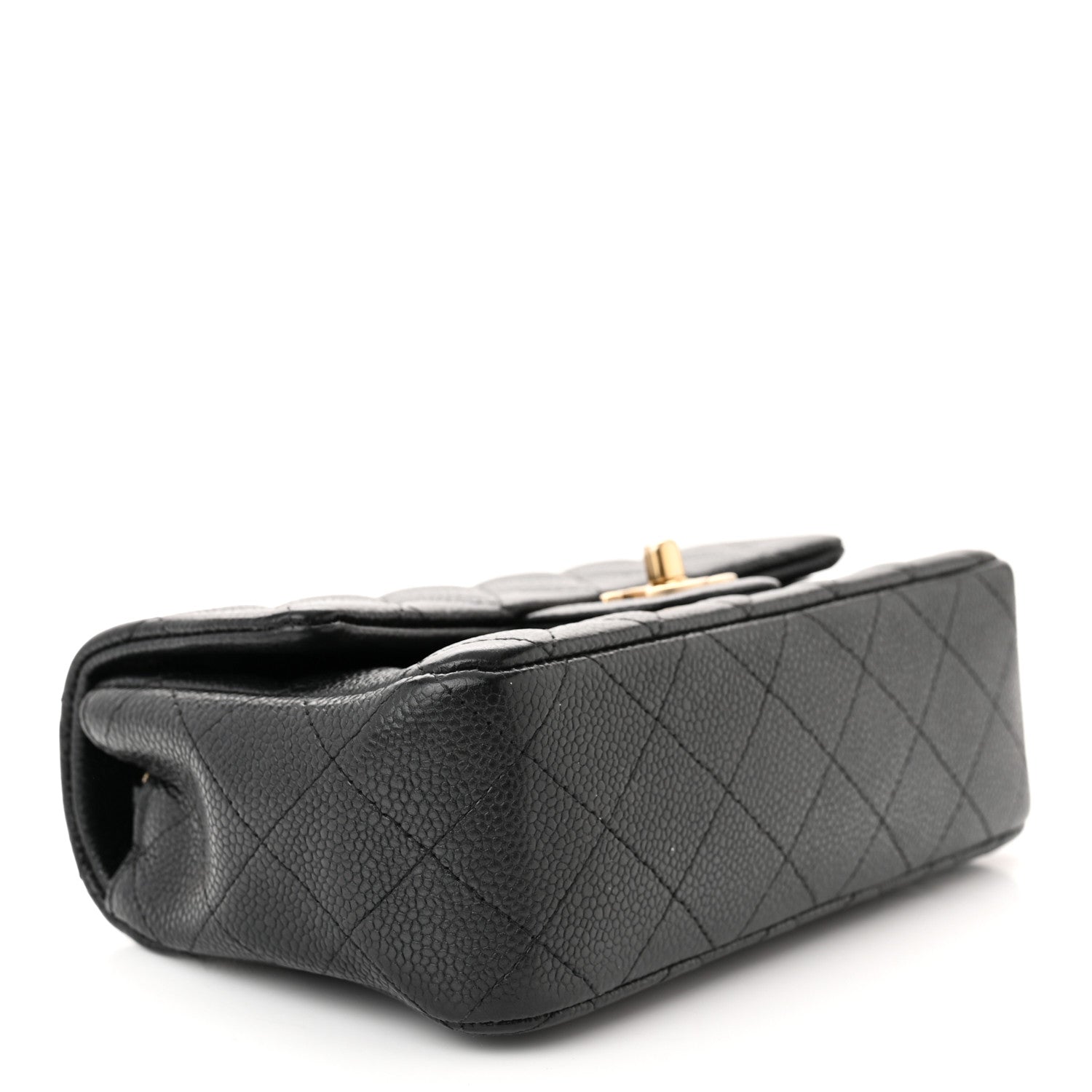 Chanel Caviar Quilted Mini Rectangular Flap Black 4 of 11