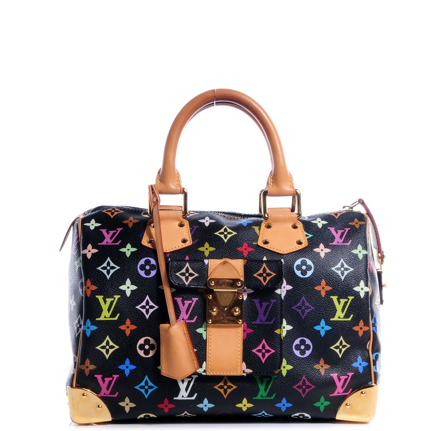 Monogram Multicolor Speedy 30 Black