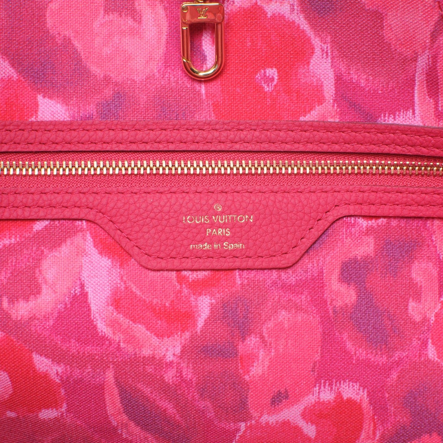 Louis Vuitton Monogram Articles de Voyage Ikat Neverfull MM Rose Indien 7 of 8