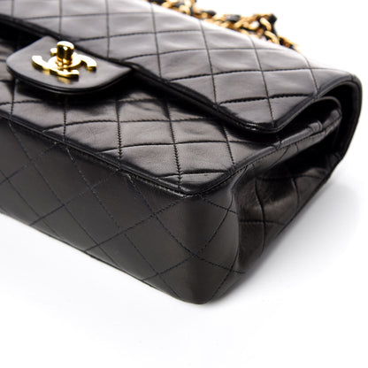 Chanel Lambskin Quilted Small Double Flap Black 11 of 16