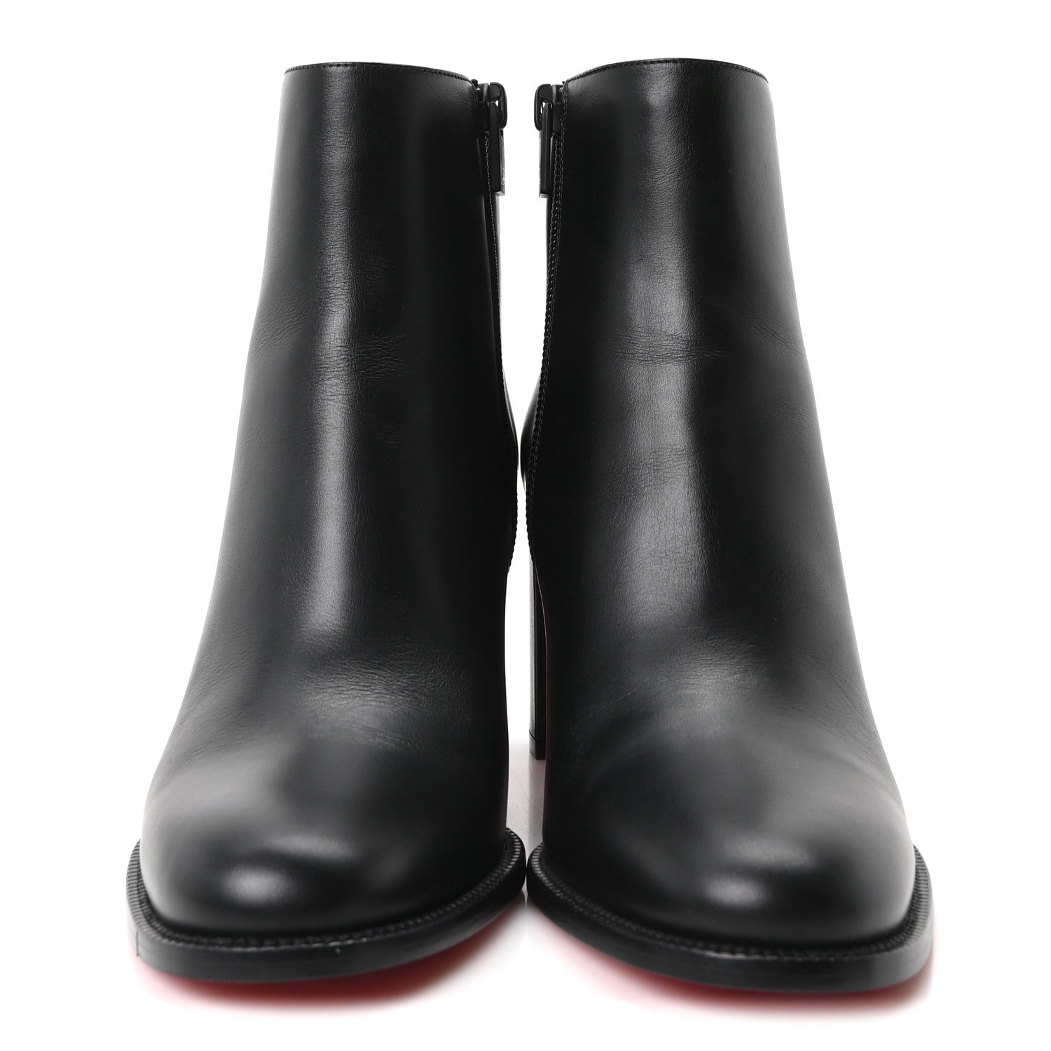Christian Louboutin Calfskin Adoxa 70 Ankle Boots 37 Black 3 of 9