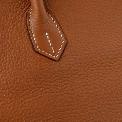 Hermes Togo Horseshoe Birkin 35 Gold Orange 27 of 27