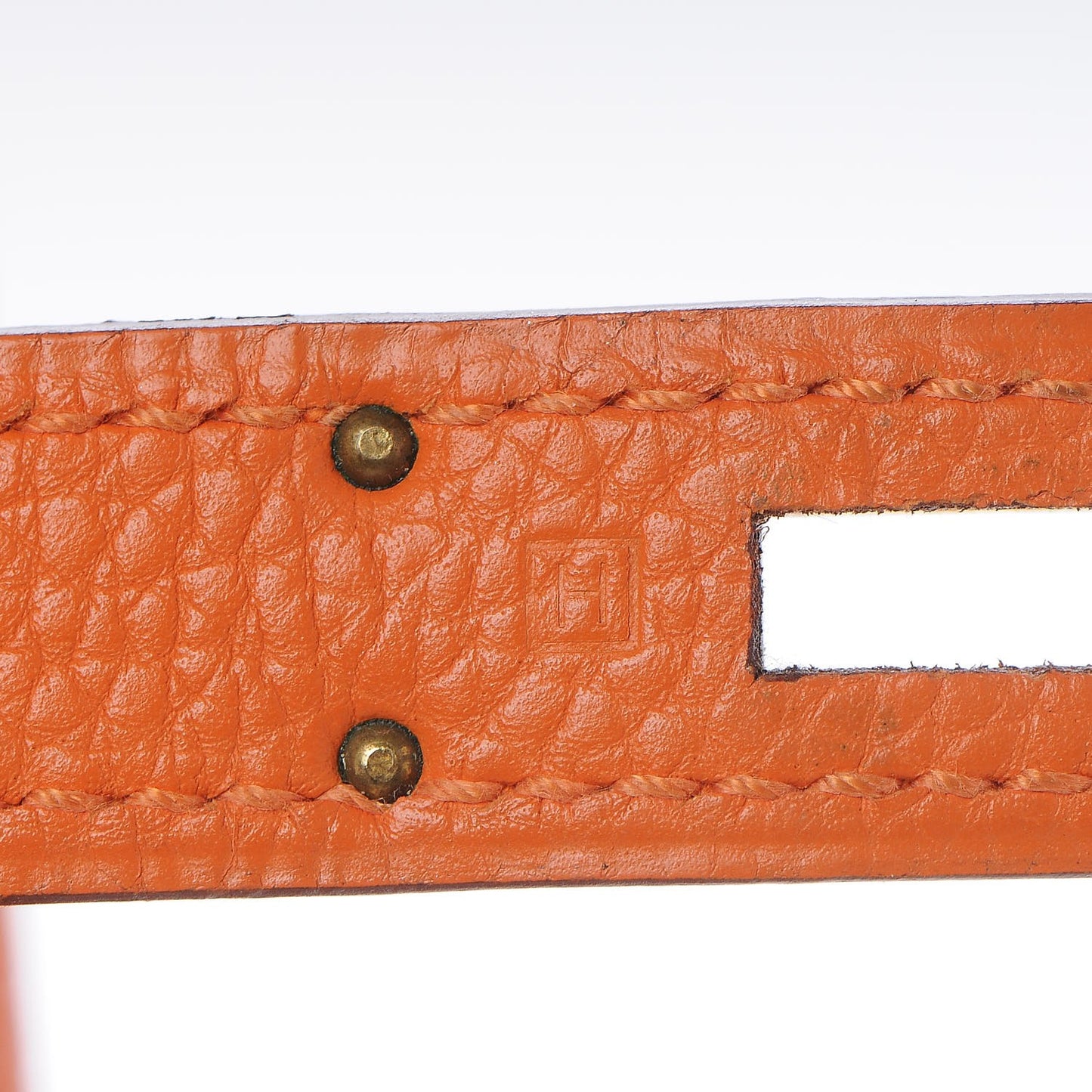 Togo Birkin 35 Orange