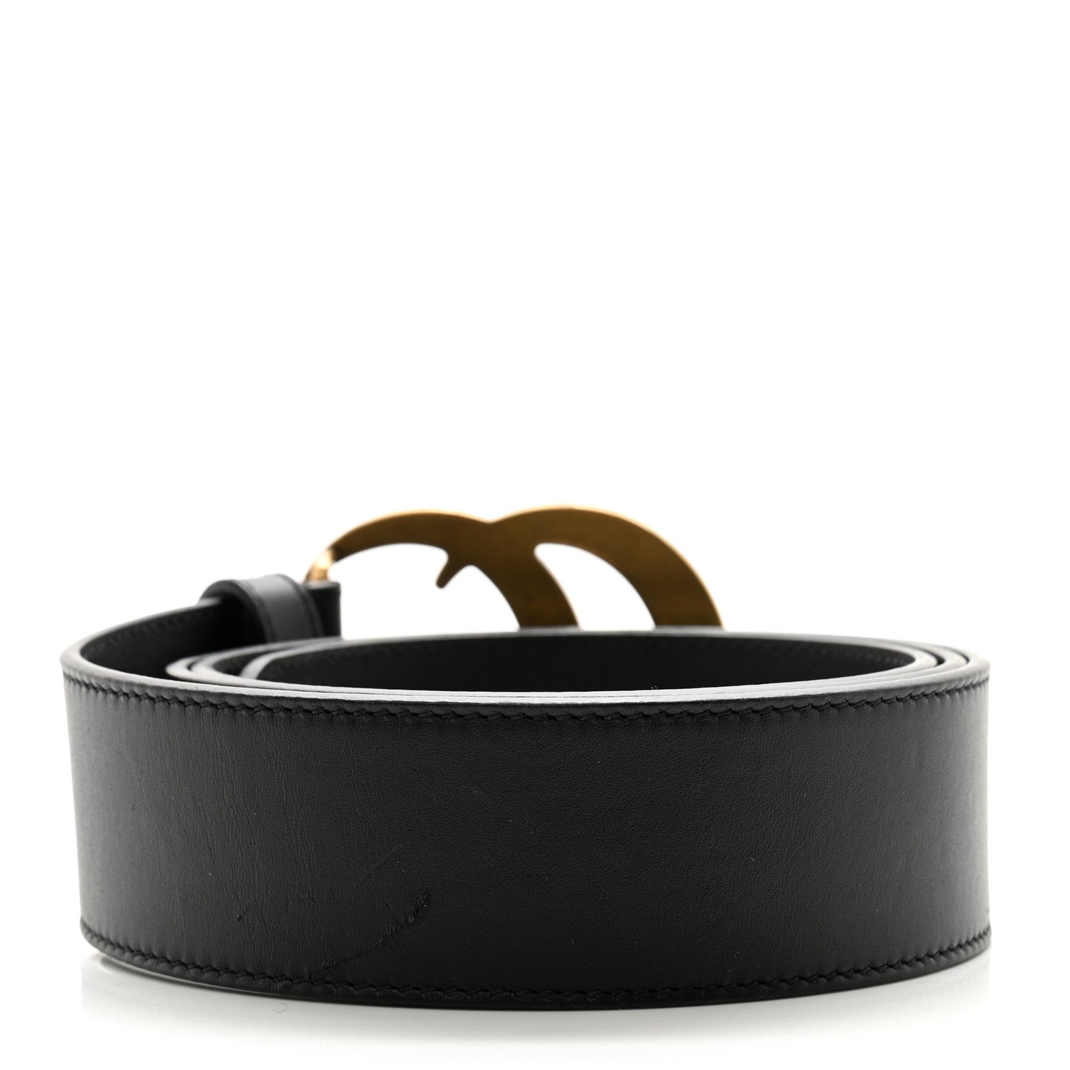 Gucci Calfskin Double G 40mm Belt 95 38 Black 2 of 8