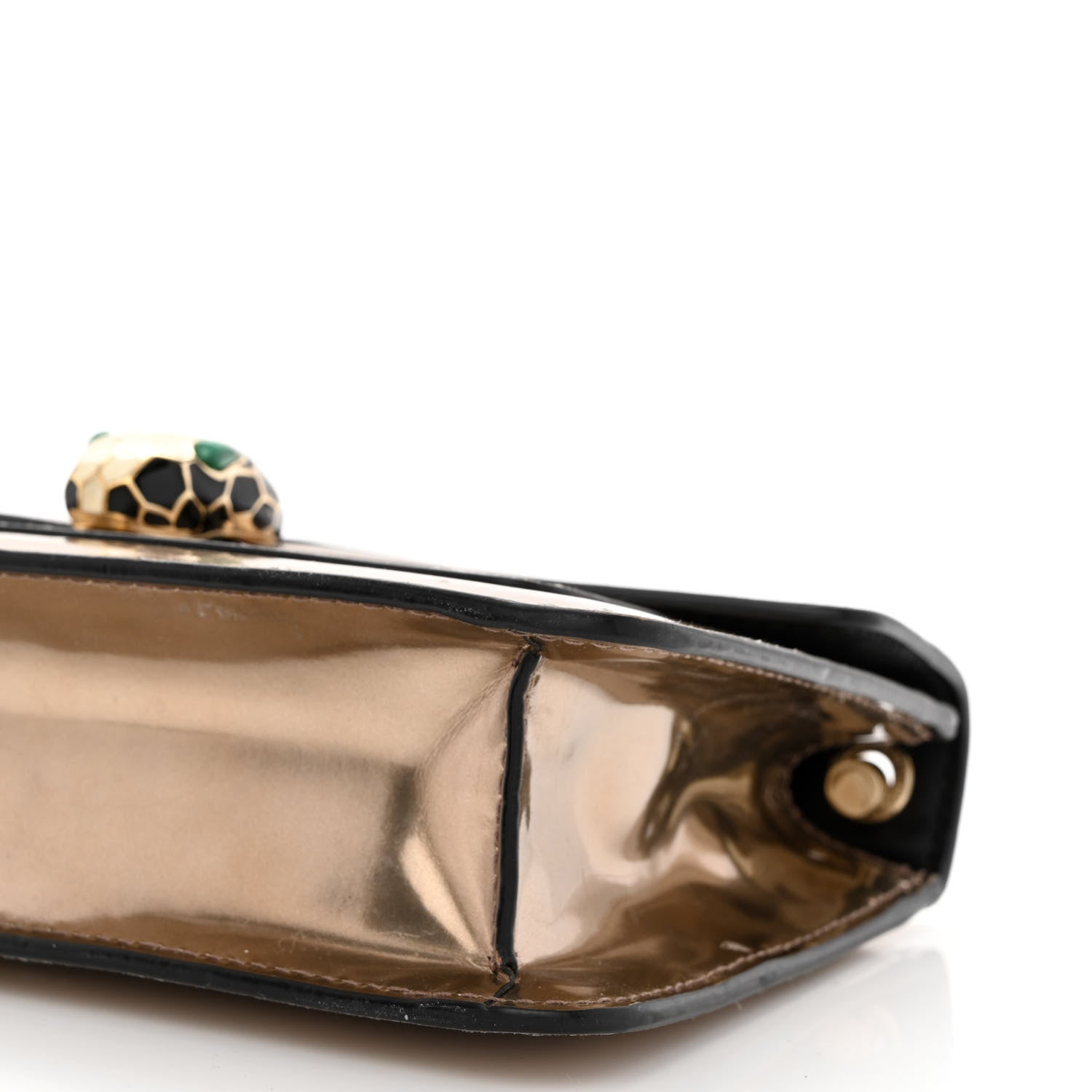 Bulgari Metallic Calfskin Serpenti Forever Crossbody Bag Bronze 11 of 23