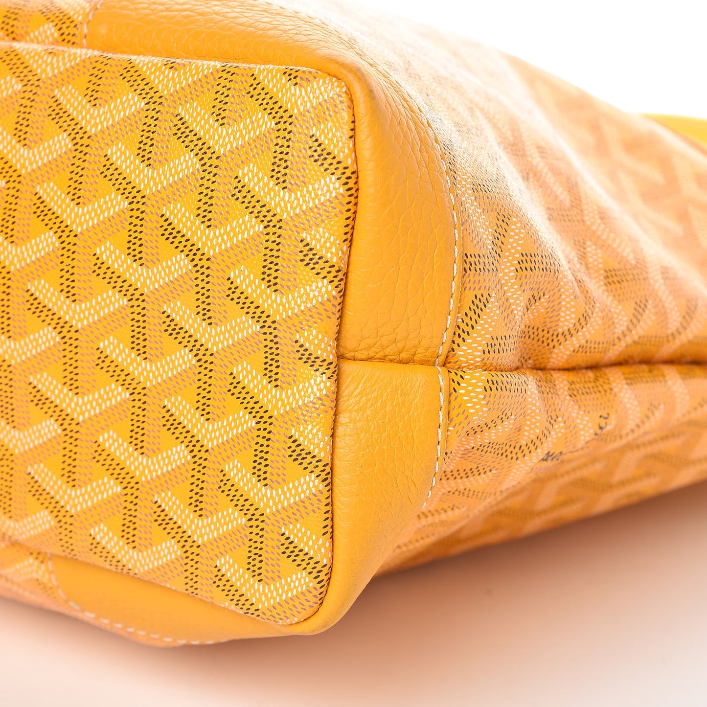 Goyardine Grenadines Hobo Yellow