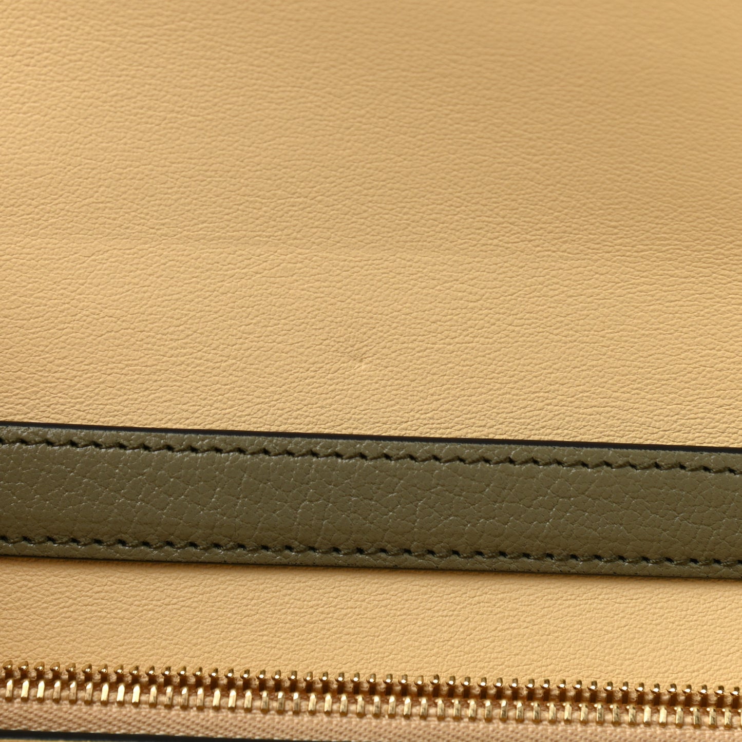 Goatskin Classic Box Medium Flap Bag Army Green