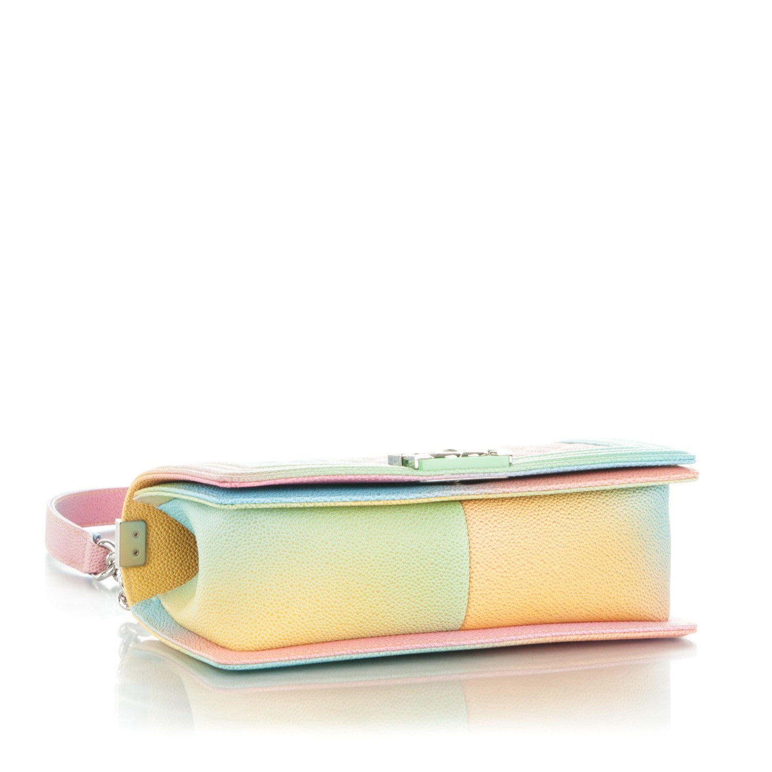 Chanel Caviar Quilted Medium Cuba Rainbow Boy Flap Multicolor 5 of 9