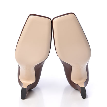 Fendi Lambskin FFreedom Ankle Boots 40 Brown 5 of 8