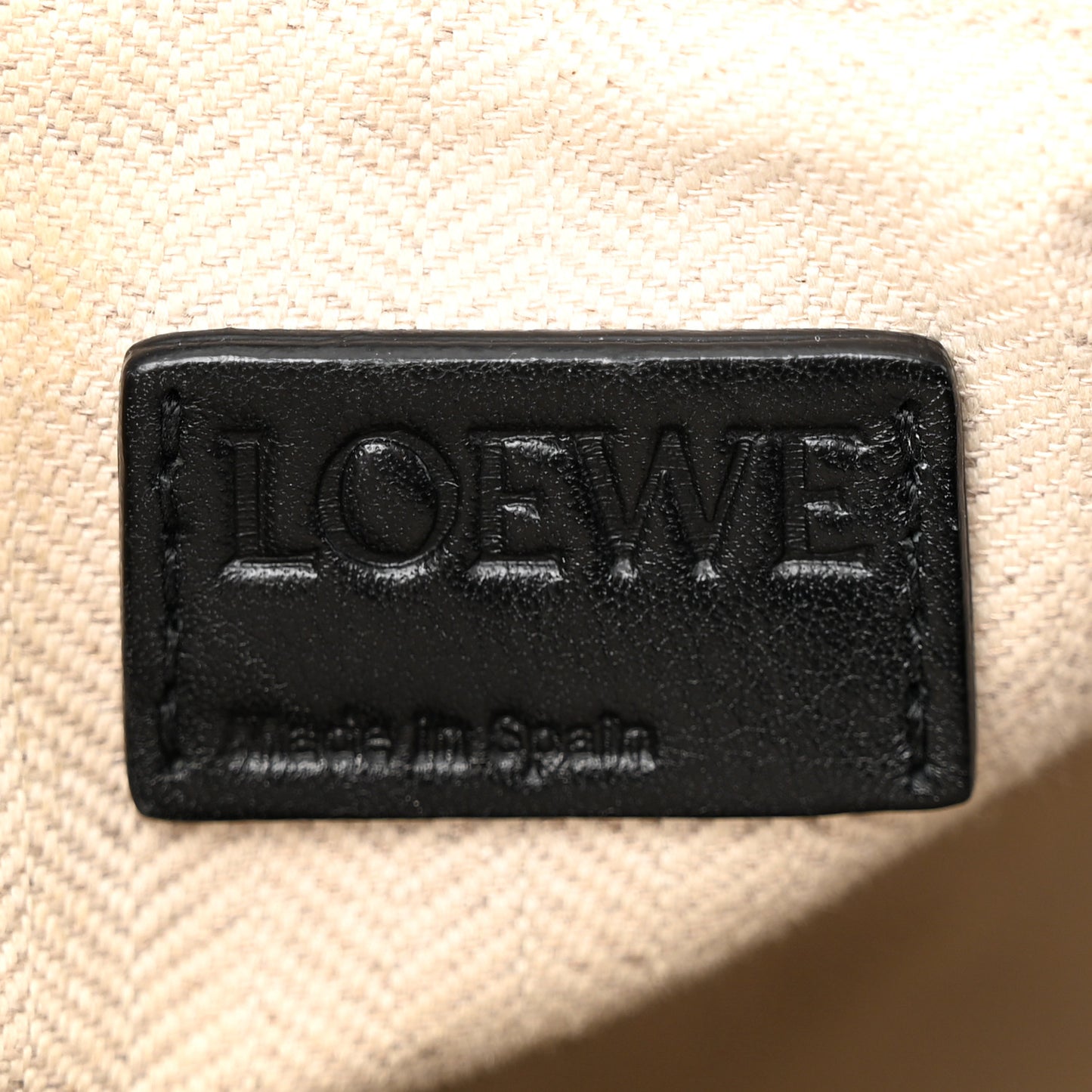 Calfskin Small Puzzle Bag Black