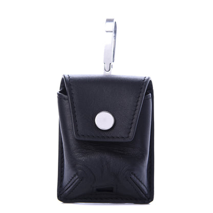 Bottega Veneta Calfskin Wireless Earbud Case Black 1 of 5