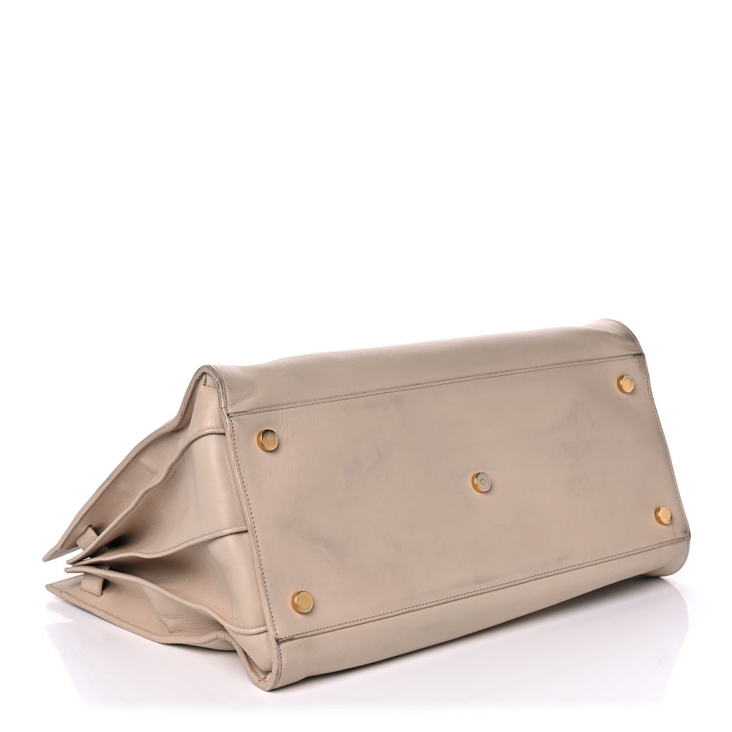 Saint Laurent Calfskin Large Sac de Jour Carryall Nude Powder 4 of 15