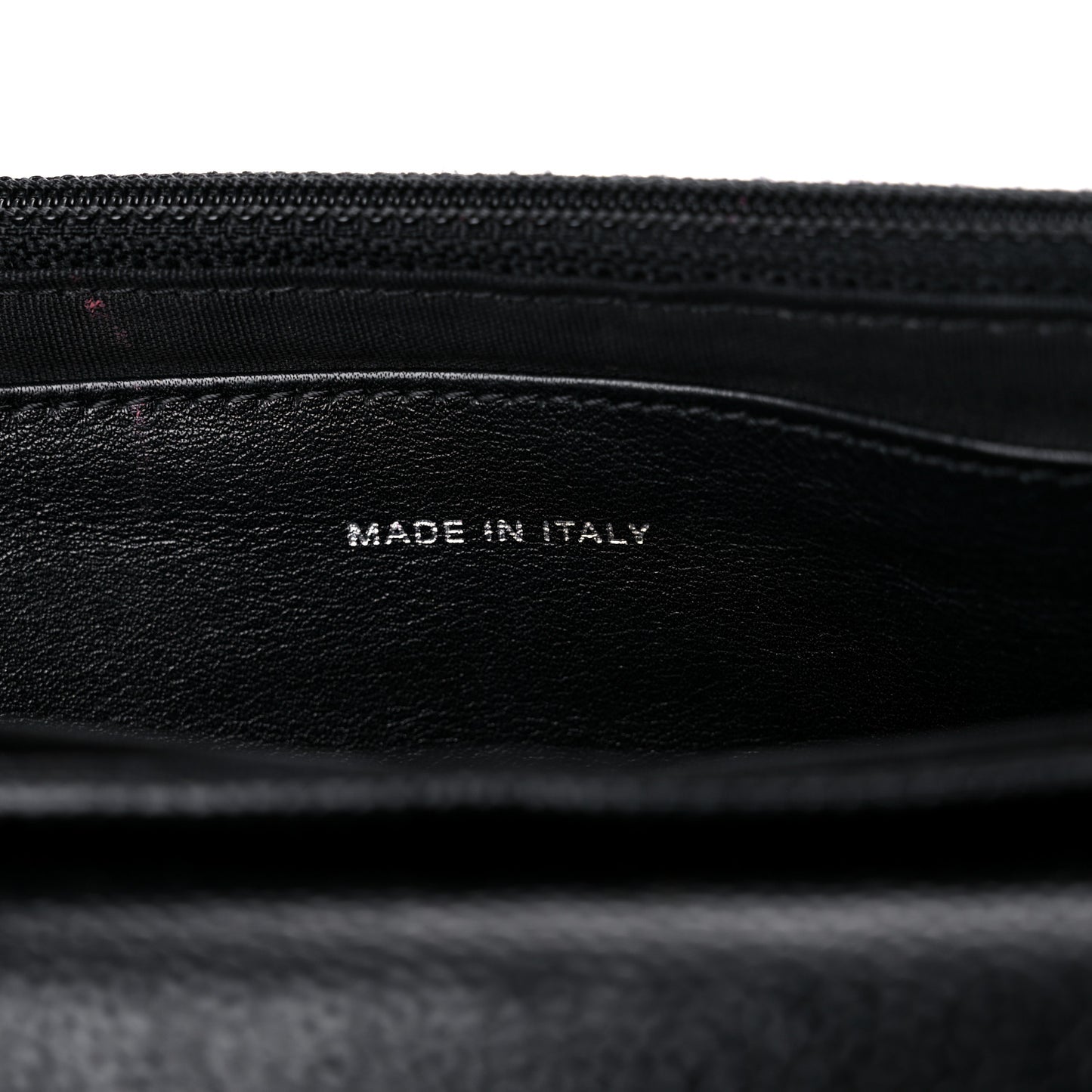 Caviar Half Moon Wallet On Chain WOC Black