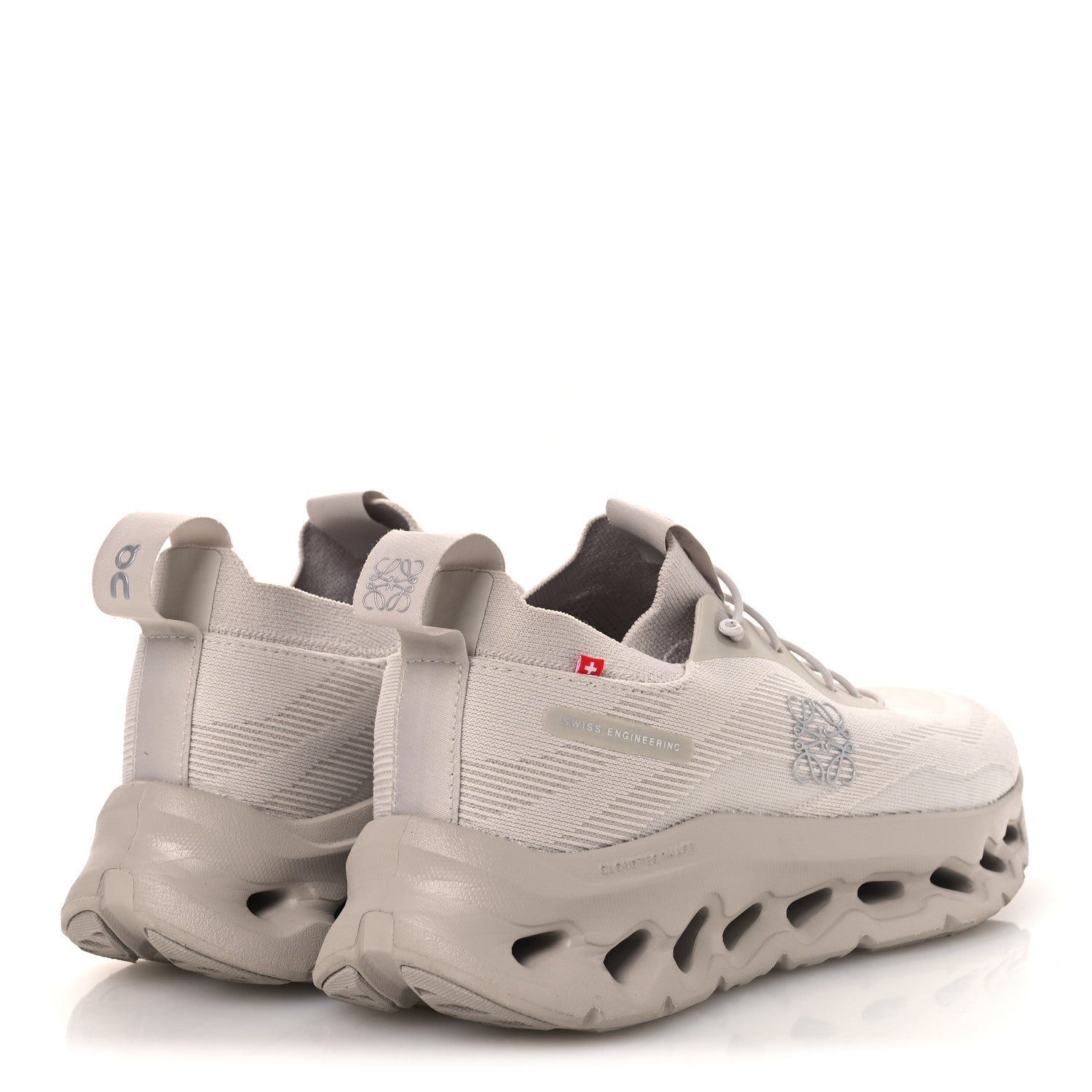 Loewe X ON Recycled Polyester Womens Cloudtilt Sneakers 39 Sand 5 of 14