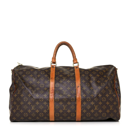 Louis Vuitton Monogram Keepall Bandouliere 55 1 of 27
