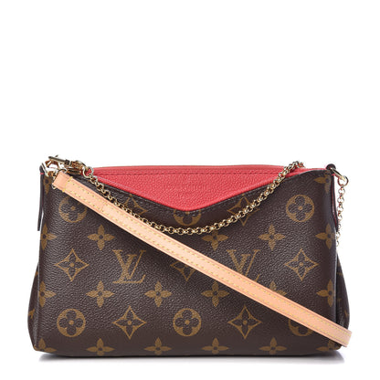 Louis Vuitton Monogram Pallas Clutch Cherry 1 of 10