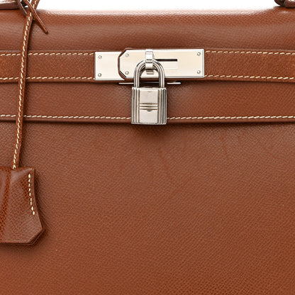 Hermes Courchevel Kelly Sellier 28 Gold 8 of 12