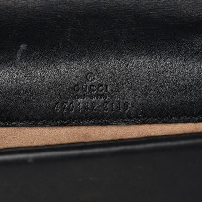 Gucci Velvet GG Monogram Super Mini Dionysus Shoulder Bag Black 5 of 12
