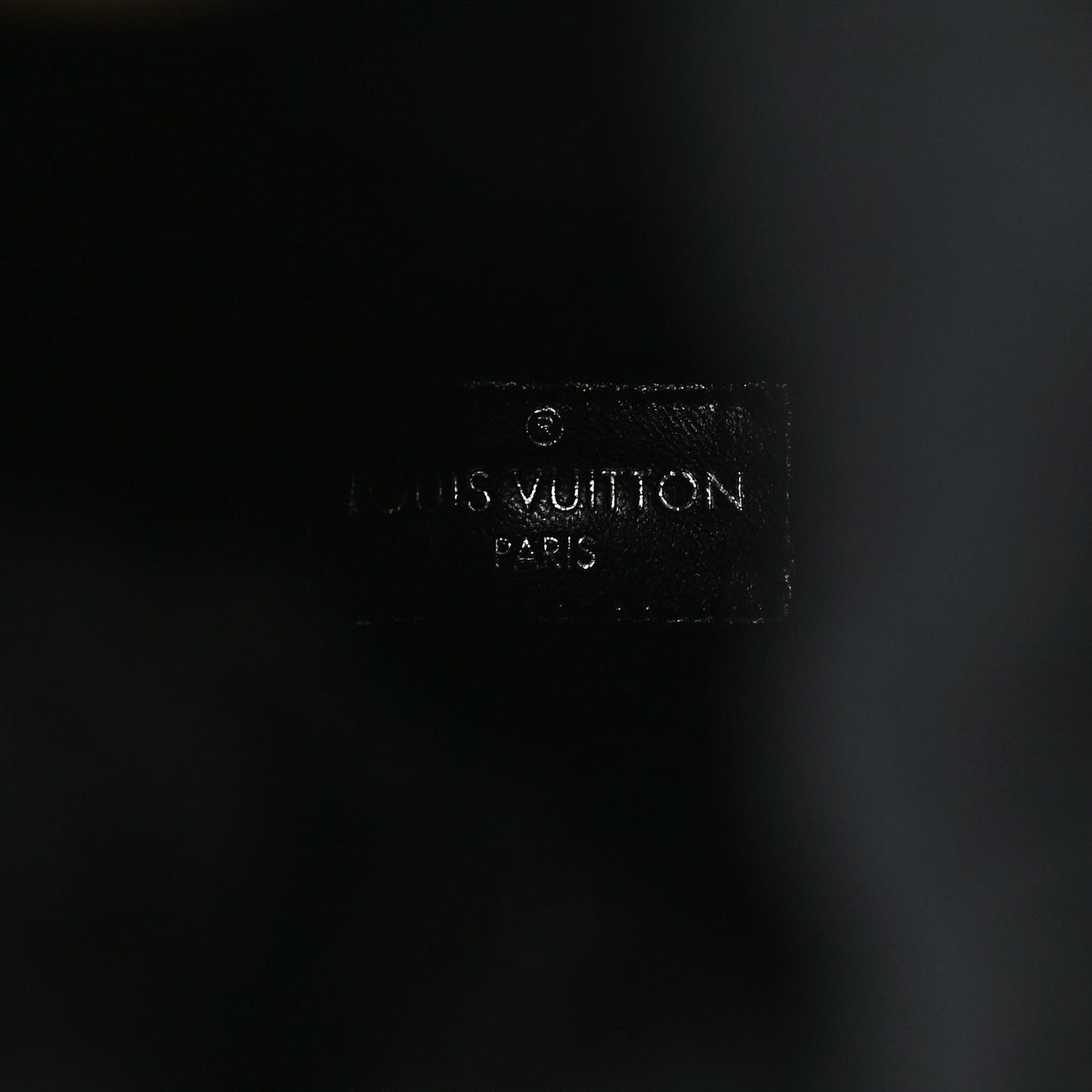 Suede Calfskin Monogram Embossed Snowball Flat Half Boots 39.5 Black