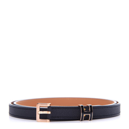 Hermes Epsom 15mm Pop H Belt 85 Black 1 of 6