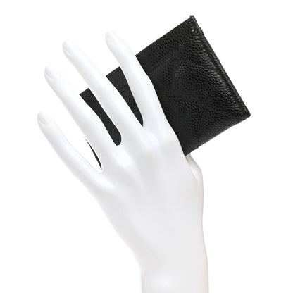 Chanel Caviar Quilted Card Holder Black 2 of 8