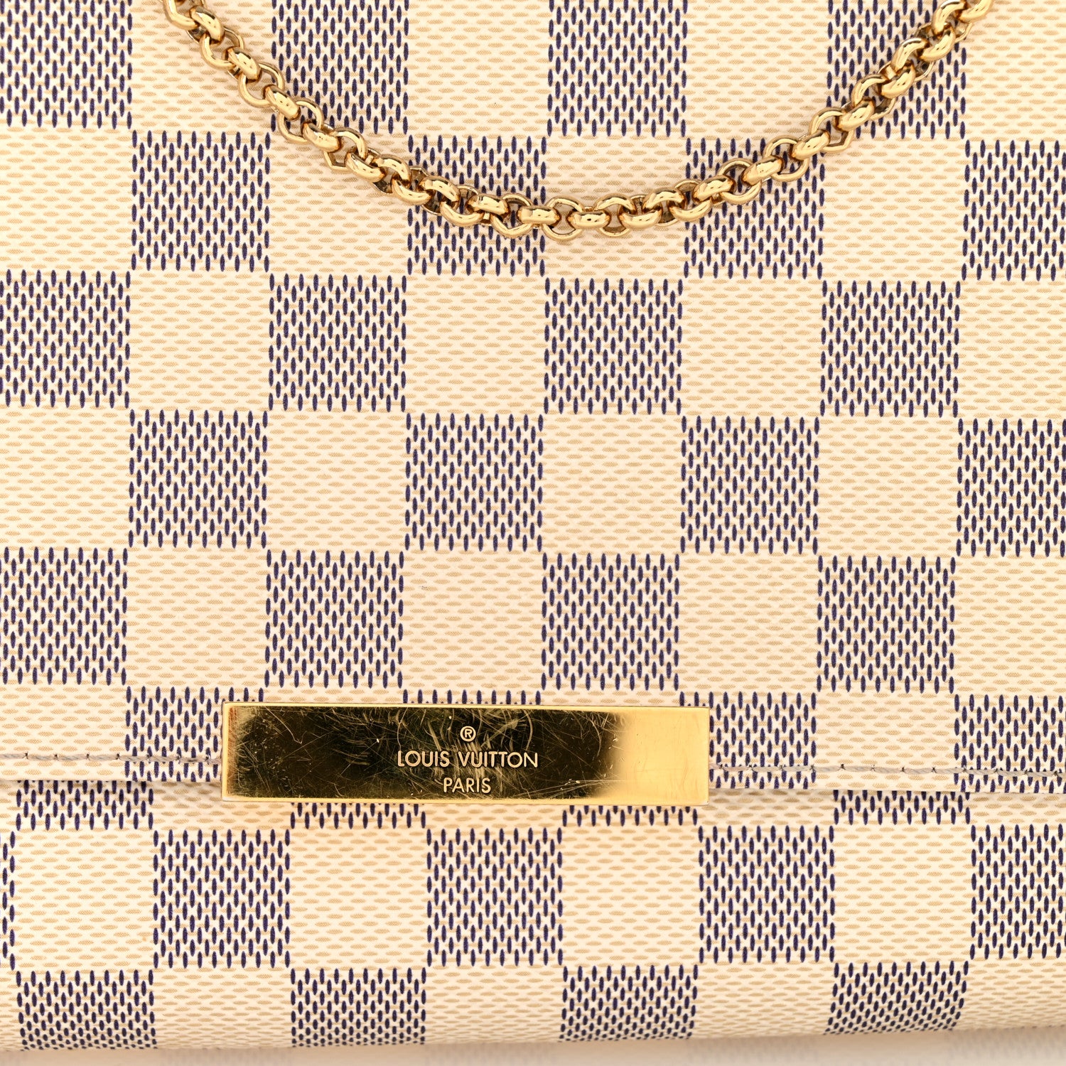 Louis Vuitton Damier Azur Favorite MM 12 of 12