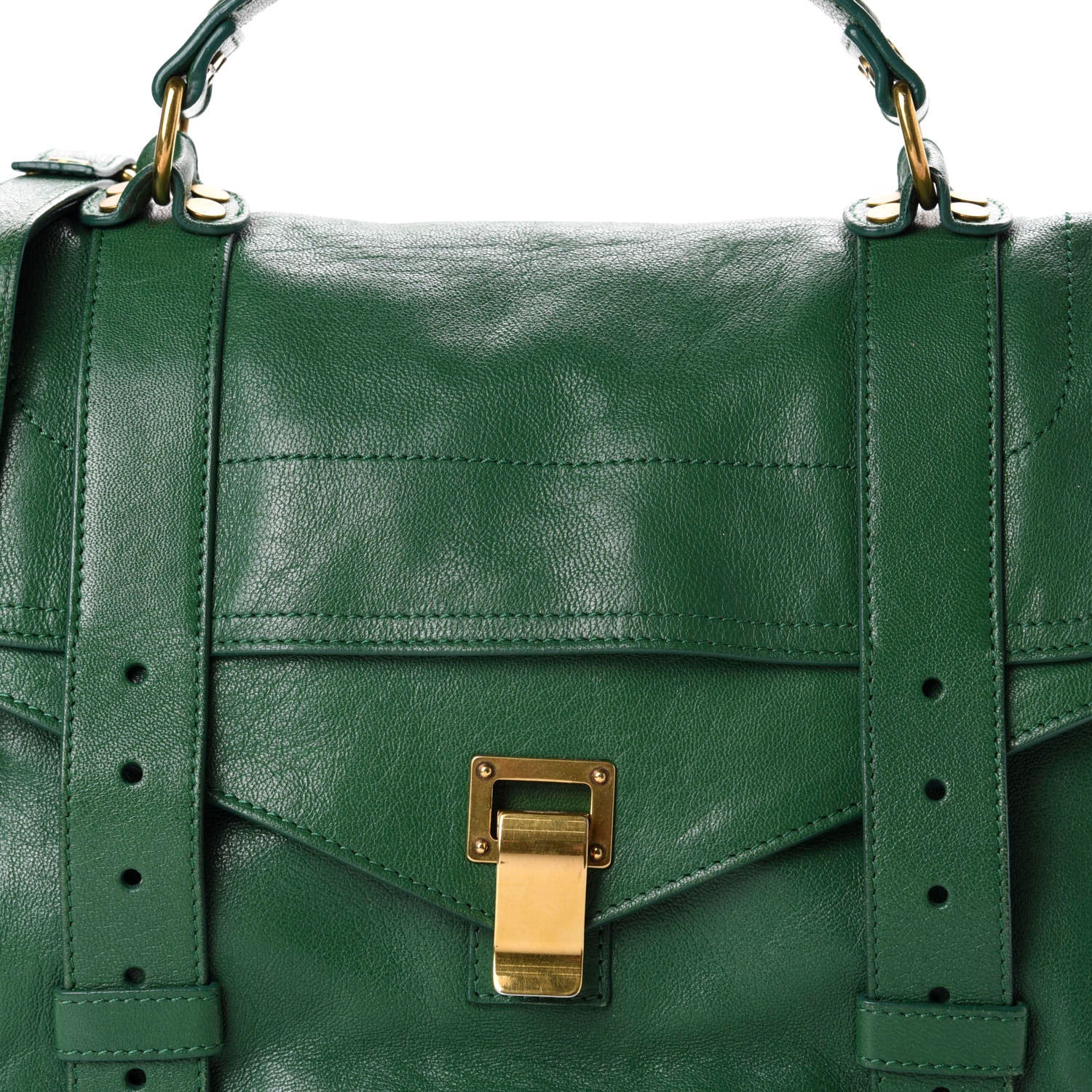 Proenza Schouler Lambskin Medium PS1 Satchel Watermelon 12 of 12