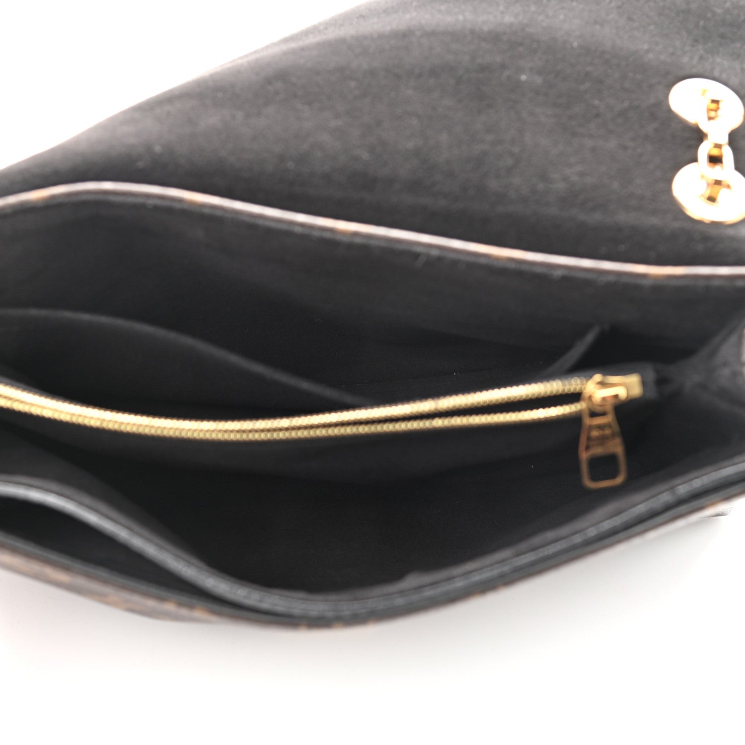 Louis Vuitton Monogram Pallas Chain Black 5 of 13