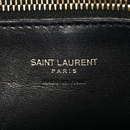 Saint Laurent Calfskin Monogram Baby Cabas Black 6 of 10