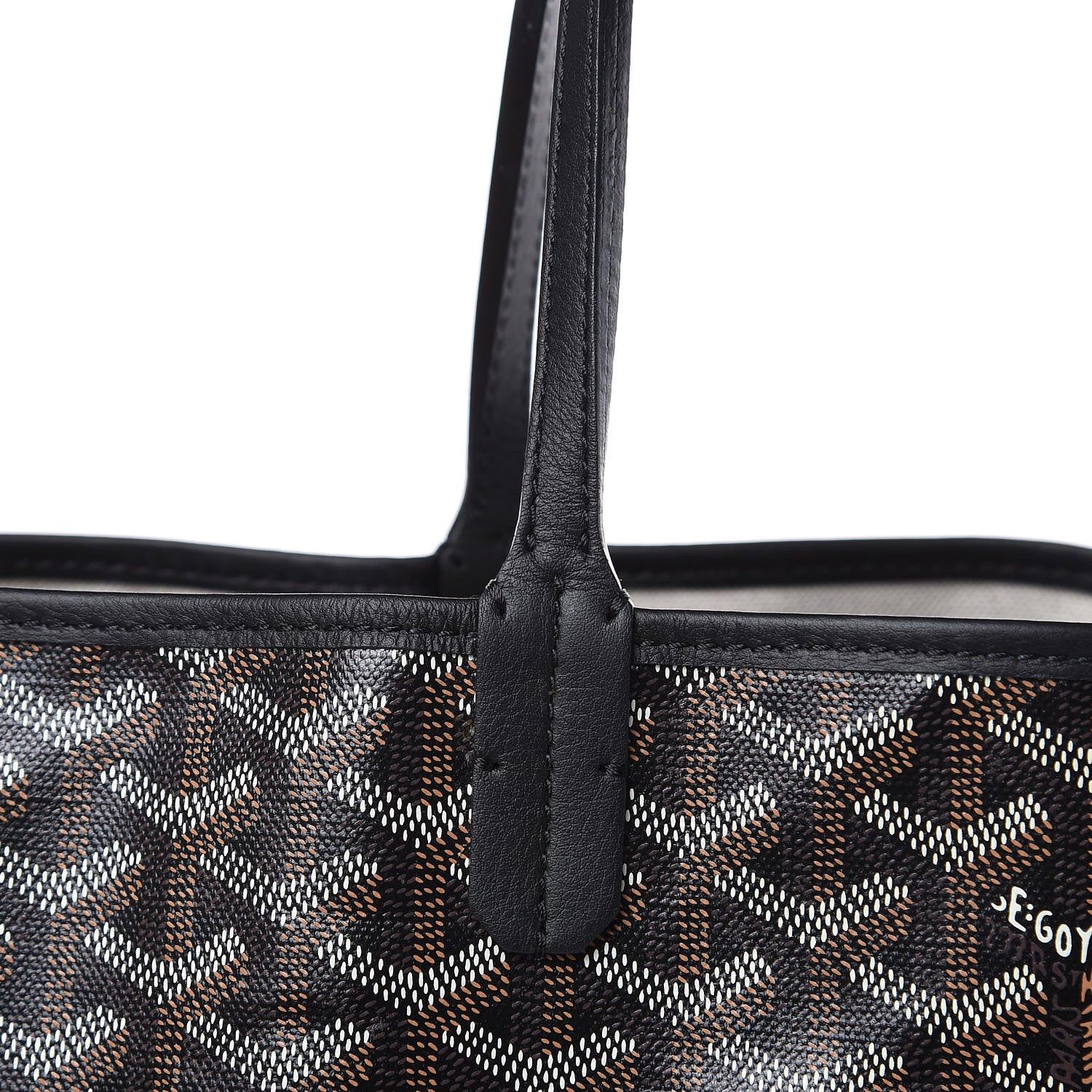 Goyard Goyardine Saint Louis PM Black 10 of 11