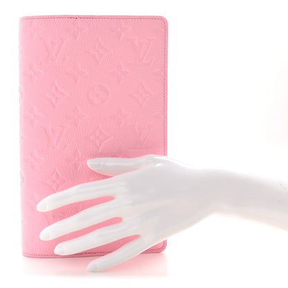 Louis Vuitton Empreinte Monogram Emily Notebook Cover MM Cotton Candy 2 of 7