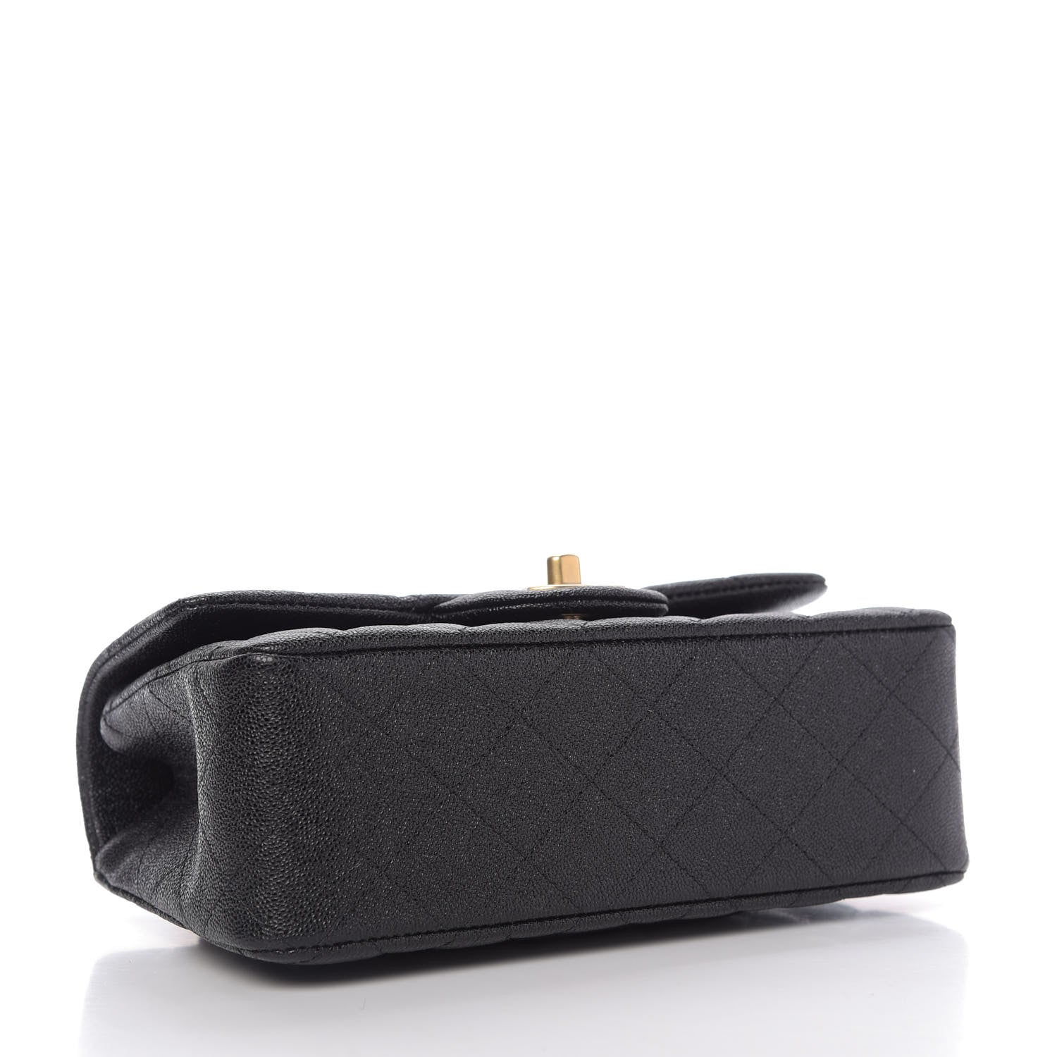 Chanel Caviar Quilted Mini Top Handle Rectangular Flap Black 4 of 9