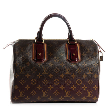 Louis Vuitton Monogram Mirage Speedy 30 Bordeaux 1 of 9